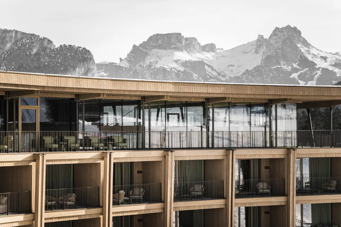 Hotel Cendevaves Architekt Stefan Gamper, Hotel Cendevaves