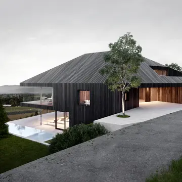 Studio progettuale Villa CF, Salisburgo