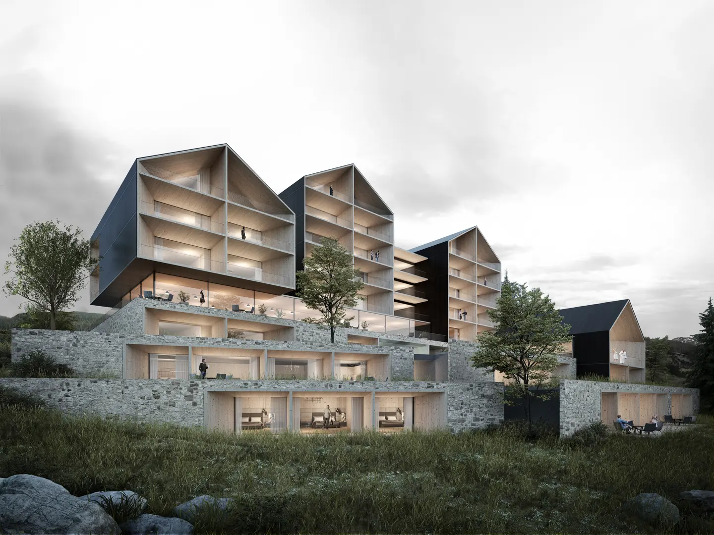 Architekt Stefan Gamper, Hotel Europa, Livigno