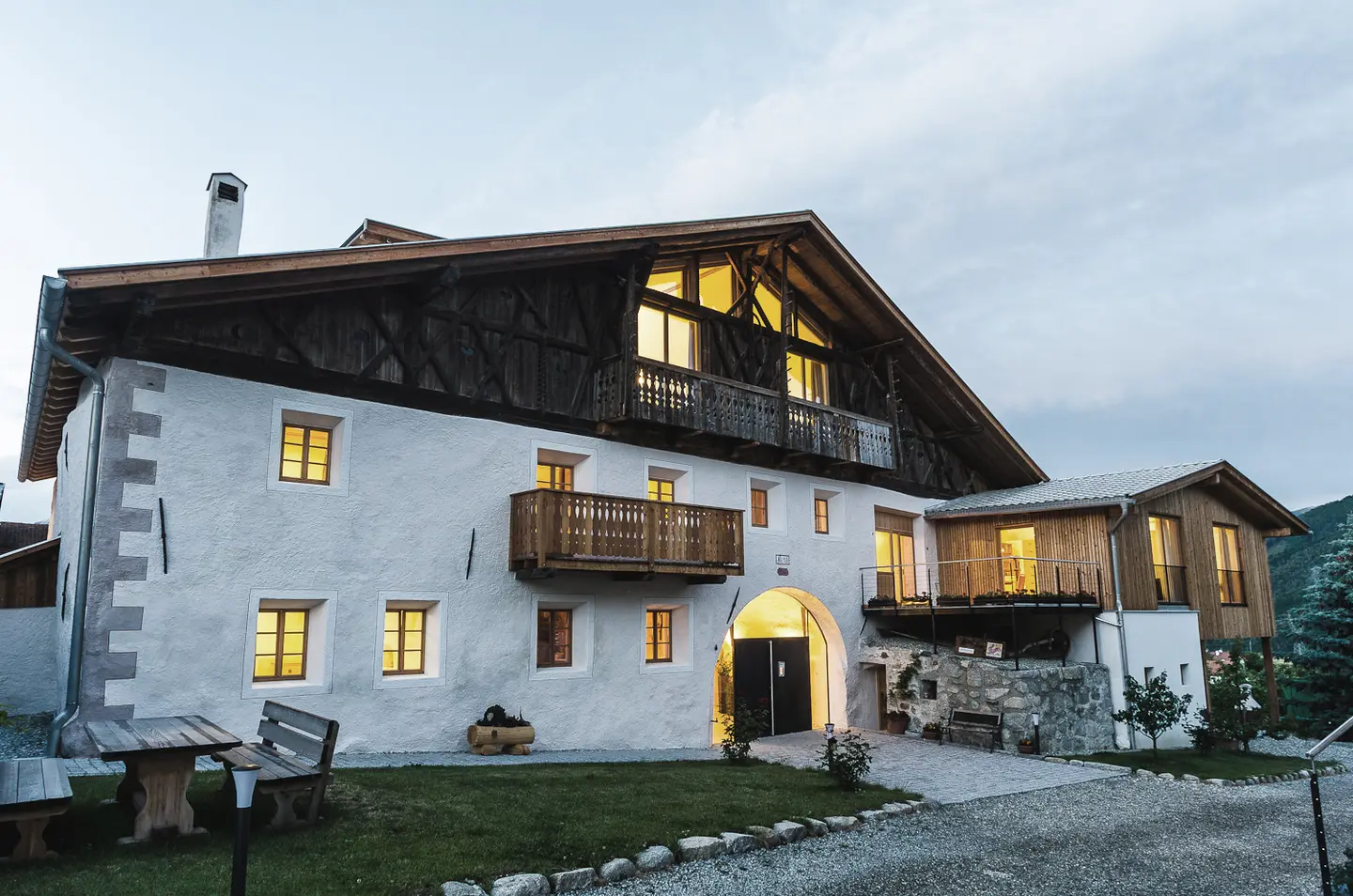 Architekt Gamper Stefan, Huberhof Natz-Schabs