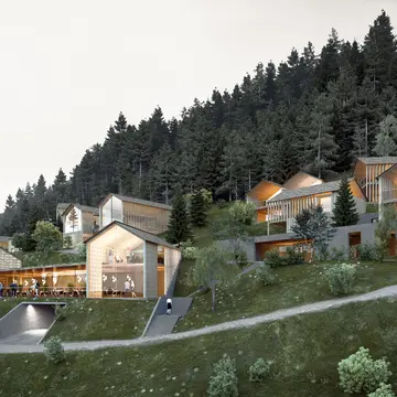 Studio progettuale Villaggio Chalet