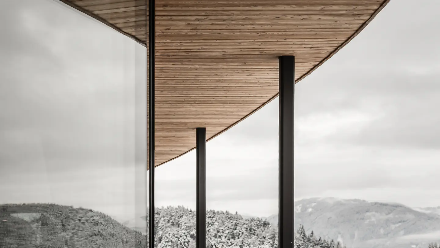 Stefan Gamper Architetto, Hotel am Hang