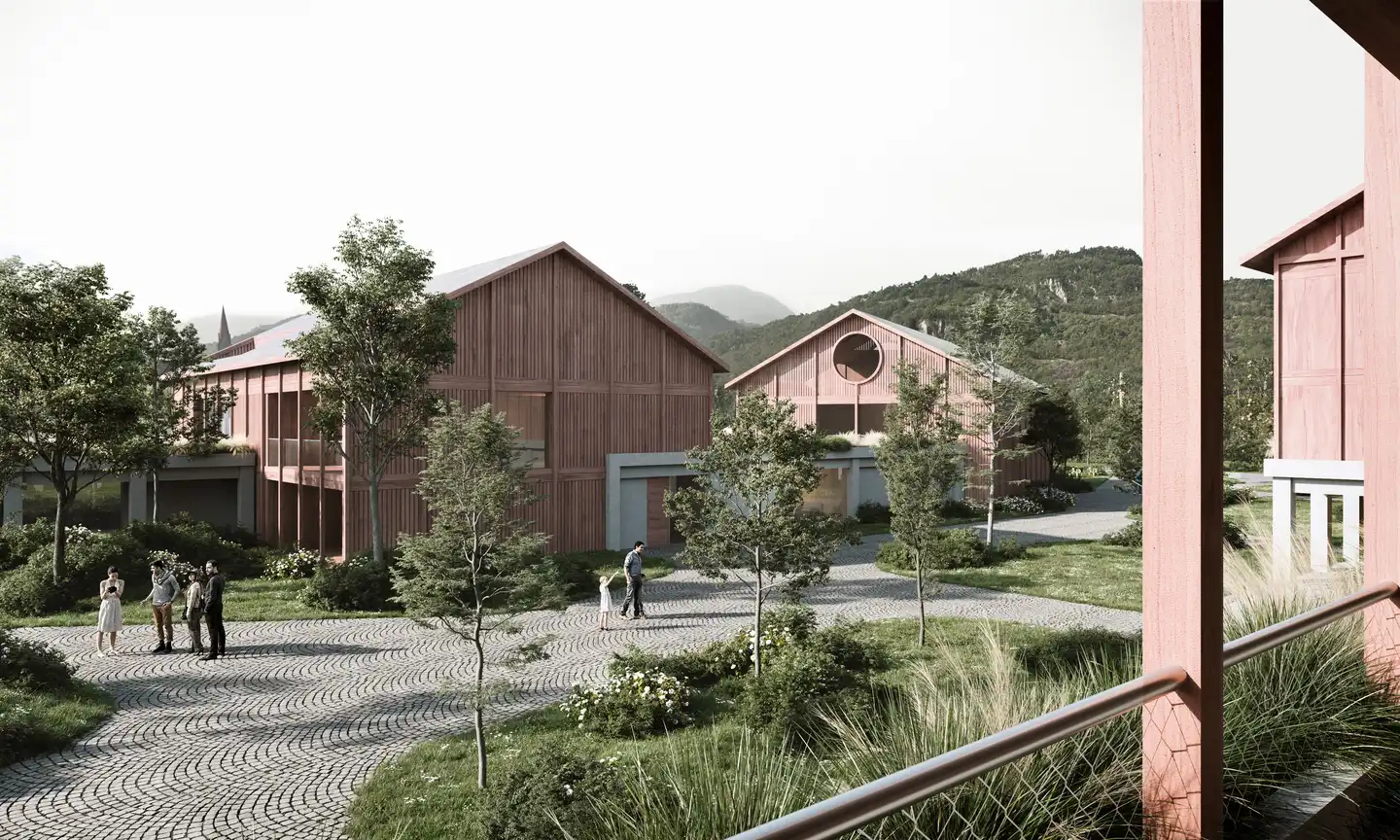 Architekt Stefan Gamper, Projektstudie Mischzone in Lana