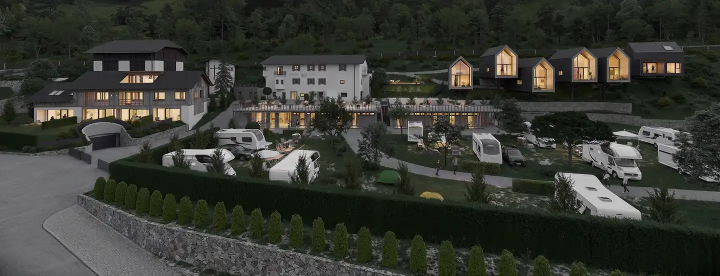 Architekt Stefan Gamper, Camping Gamp